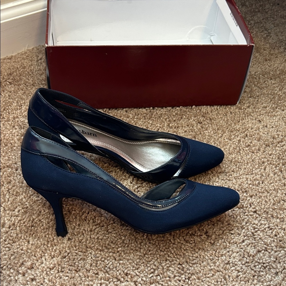 Dress Barn Midnight Blue Heels